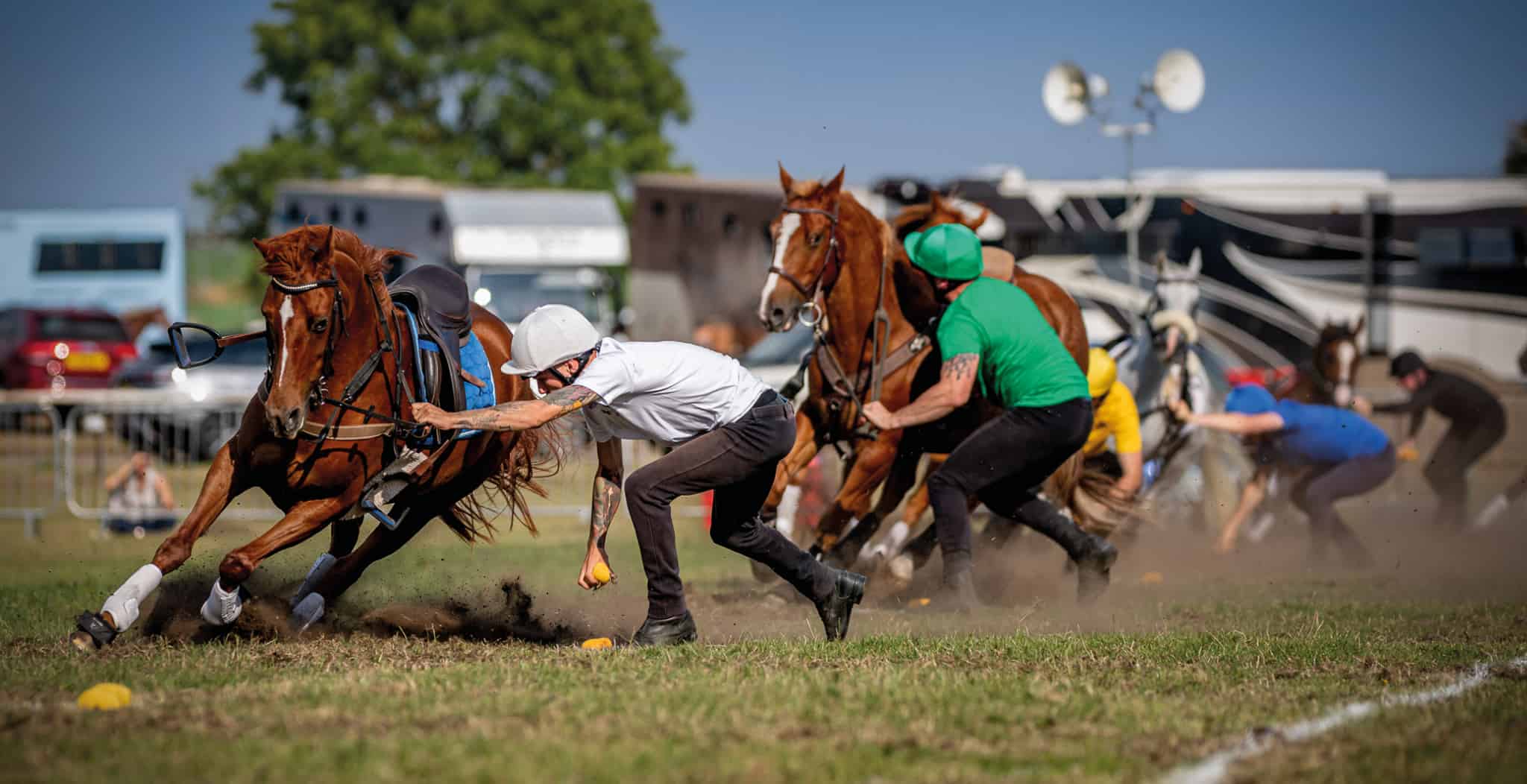 Mounted Games An Equestrian Sport introducing young riders to new sk