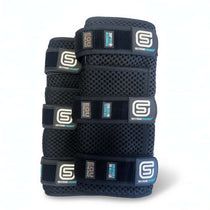 EQU Streamz coolboots for horses stable boots black in pairs