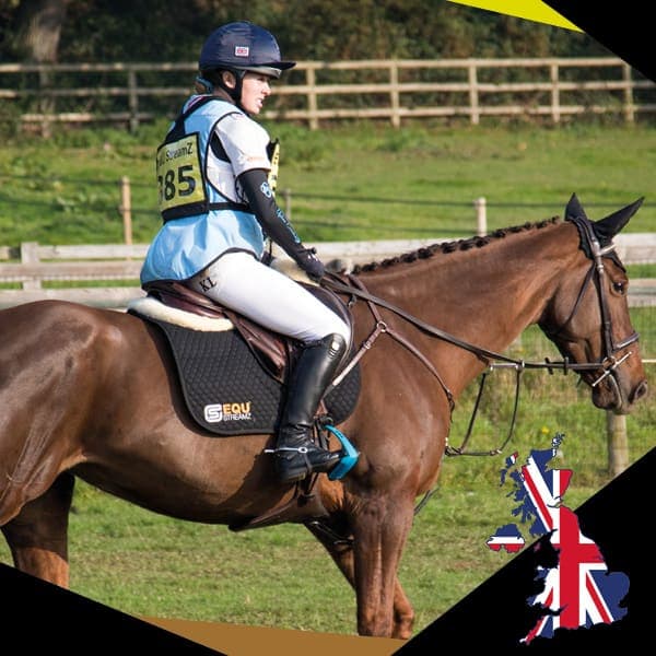 Harriet Upton. EQU StreamZ Magnetic Horse Bands endorsed by showjumping, dressage, barrel racing, eventing, racing, roping and more. Natural joint care and wellbeing for horse and suitable for 24/7 use including through turnout. Out now in USA.