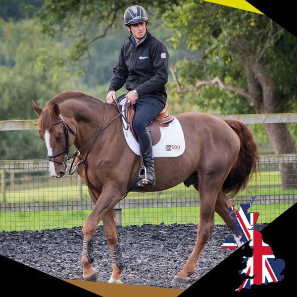 Trevor Breen. EQU StreamZ Magnetic Horse Bands endorsed by showjumping, dressage, barrel racing, eventing, racing, roping and more. Natural joint care and wellbeing for horse and suitable for 24/7 use including through turnout. Out now in USA.